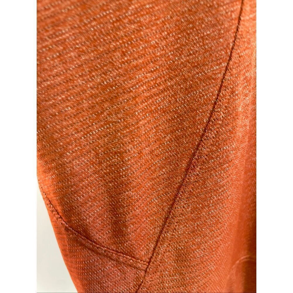 Lululemon Burnt Orange Caps Sleeve Top Size L-XL - Picture 4 of 8